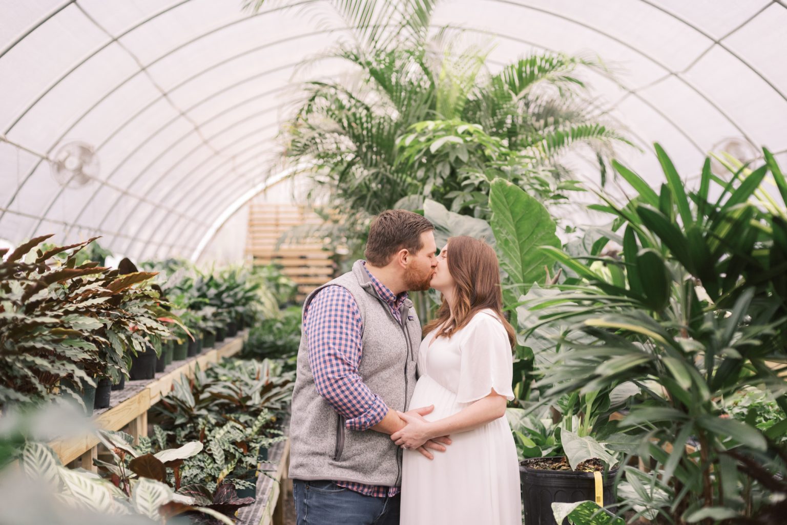 Franklin, TN Maternity Session Hewitt Garden and Design Center The